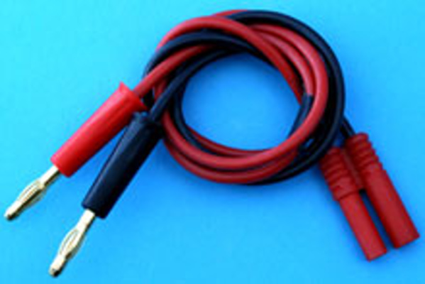 Nabjec kabel 2,5 mm konektor 4 mm kolk/dutinka, dlka 50 cm - Kliknutm na obrzek zavete