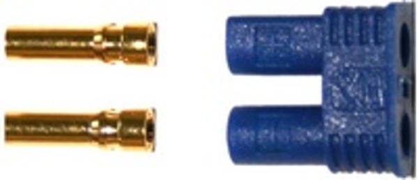 EC2 konektory pozlacen s chrnikou - dutinka / female - Kliknutm na obrzek zavete
