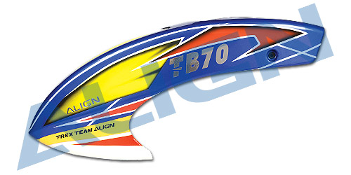 Kabina (Kanopa) Blue pro T-REX TB70 Painted HCB7002 - Kliknutm na obrzek zavete