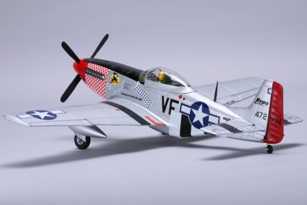 Mustang P-51 ARF se stabilizan jednotkou - Kliknutm na obrzek zavete