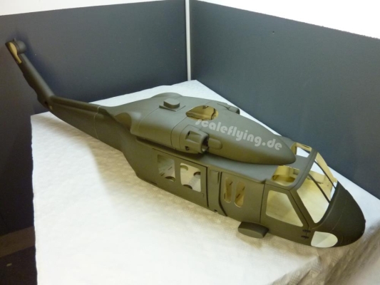 Maketov trup UH-60 Black Hawk pro T-Rex 600 ESP - Kliknutm na obrzek zavete