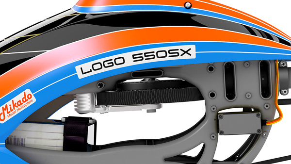 LOGO 550 SX V2 Scorpion Motor Combo 02111 - Kliknutm na obrzek zavete