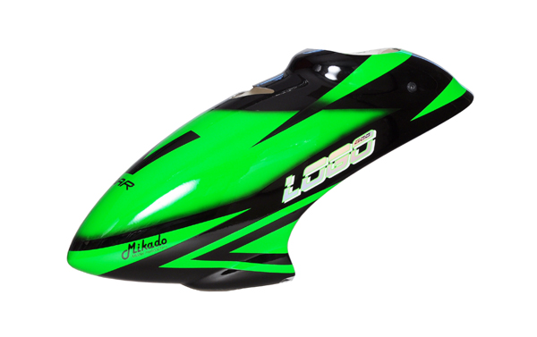Kabina (Kanopa) Neon Green Black Line pro LOGO 600 - Kliknutm na obrzek zavete