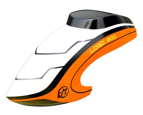 Kabina (Kanopa) black/neon-orange pro LOGO 200 - Kliknutm na obrzek zavete
