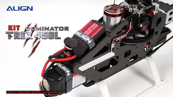 T-REX 450L DOMINATOR 6S Kit - motor / regultor RH45E23XW - Kliknutm na obrzek zavete