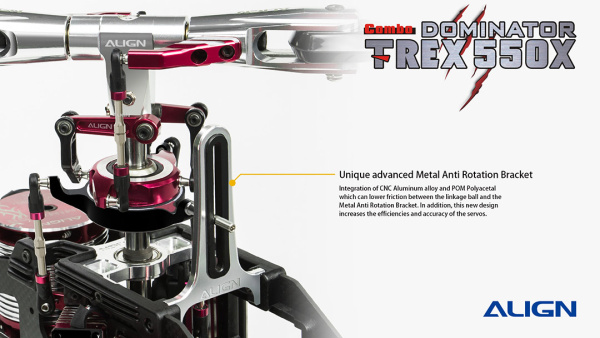 T-REX 550X Dominator Combo RH55E21X - Kliknutm na obrzek zavete
