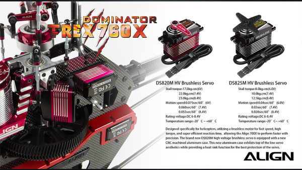 T-REX 760X Dominator Top Combo RH76E05A (RCE-BL200A) - Kliknutm na obrzek zavete