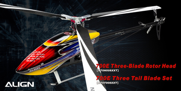 Tlist rotorov hlava vrtulky H70T008XXW pro T-REX 700/800 - Kliknutm na obrzek zavete